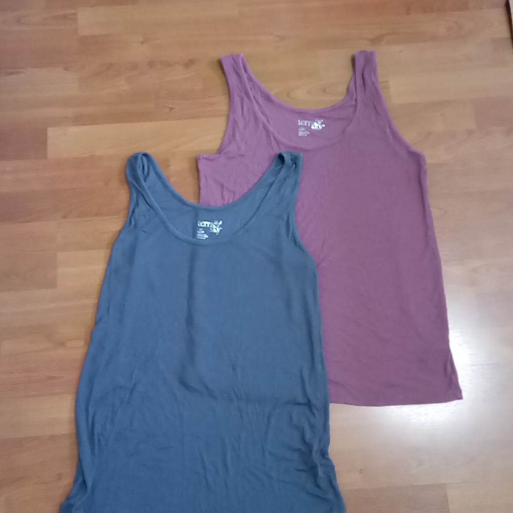 Ribbed tanks 2 pk bundle